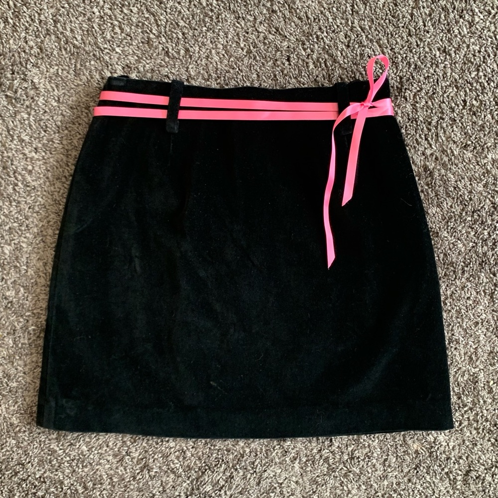 Banana Republic Velvet Mini sz 10